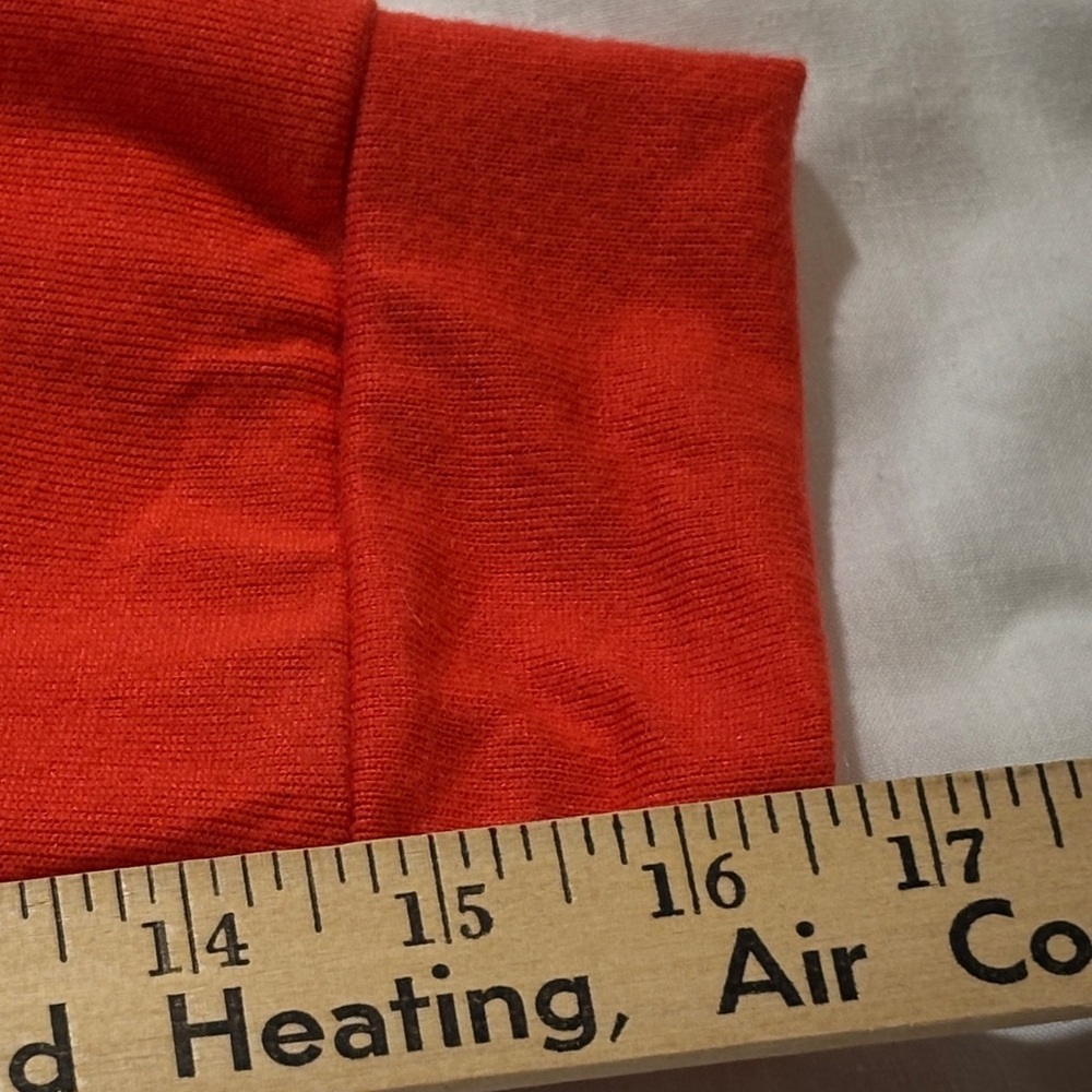 Jenni Intimates Red Pajama Top XXL Soft Sleepwear Lounge Shirt Cozy Loungewear - Picture 5 of 8